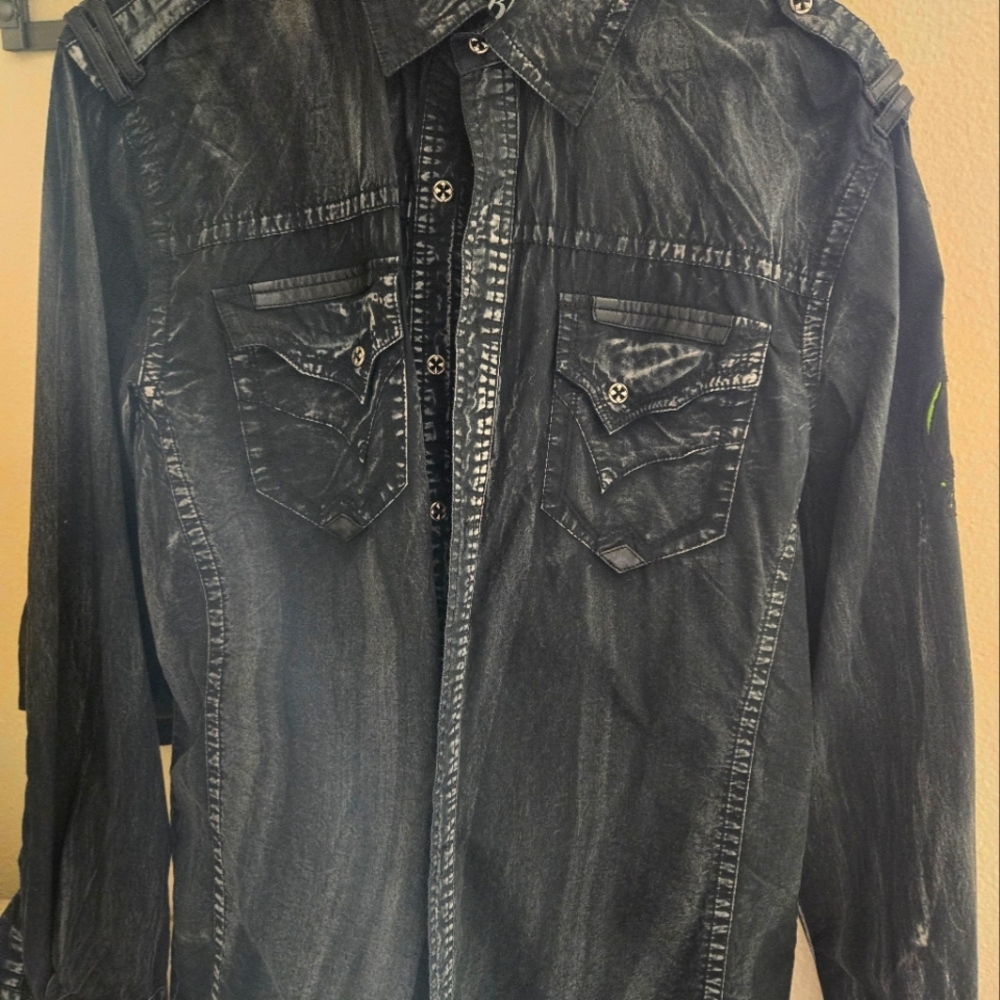 Affliction black premium shirt